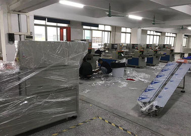 Industrial Food Horizontal Wrapping Machine Moon Cake Smooth Performance