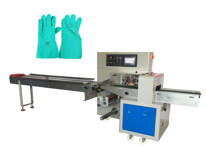 Chemical Resistant Gloves Packing Machine , Auto Packing Machines 3 Servo Motors