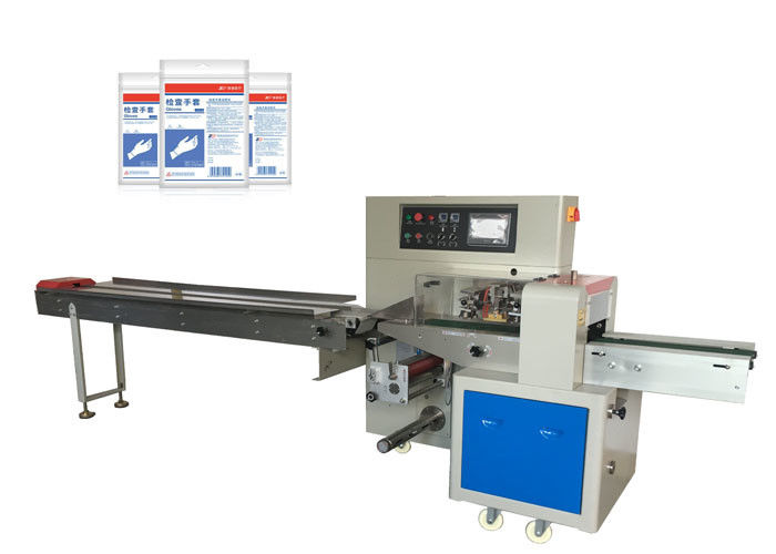 Examination Gloves Packing Machine 5cm-16cm Bag Width Pillow Package